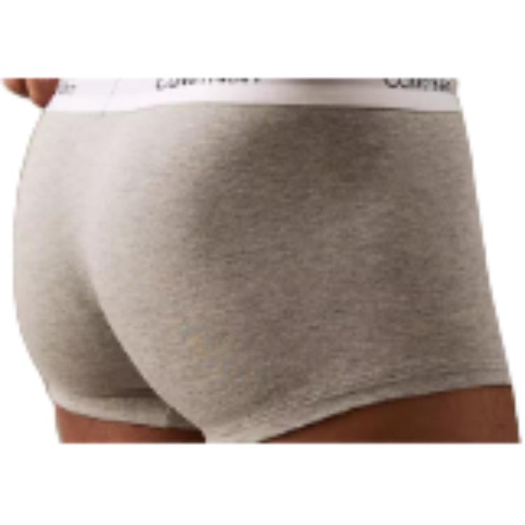 Calvin Klein Comfortable Breathable Skin-Friendly Solid Color Boxer Shorts 3-Pack Men Underwear Mixed-Colors NB3967-069
