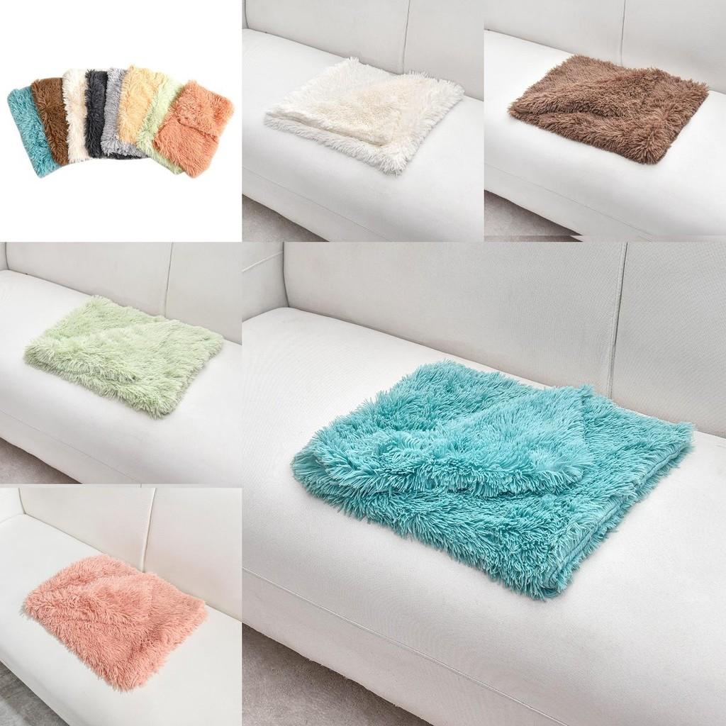 Puppy Pet Dog Cat Plush Fabric Blanket Bed Soft Fluffy Warm Throw Sofa Pad Mat
