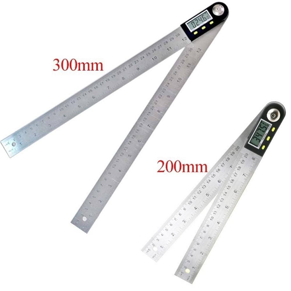 QuiCi 2 in 1 Digital Angle Ruler Digital Angle Gauge 360 Degree LCD Digital 200mm Electronic Digital Protractor Angle Finder Meter Ruler Measurer QuiCi 2 in 1 Digital Angle Ruler Digital Angle Gauge 360 Degree LCD Digital 200mm Electronic Digital Protractor Angle Finder Meter Ruler Measurer