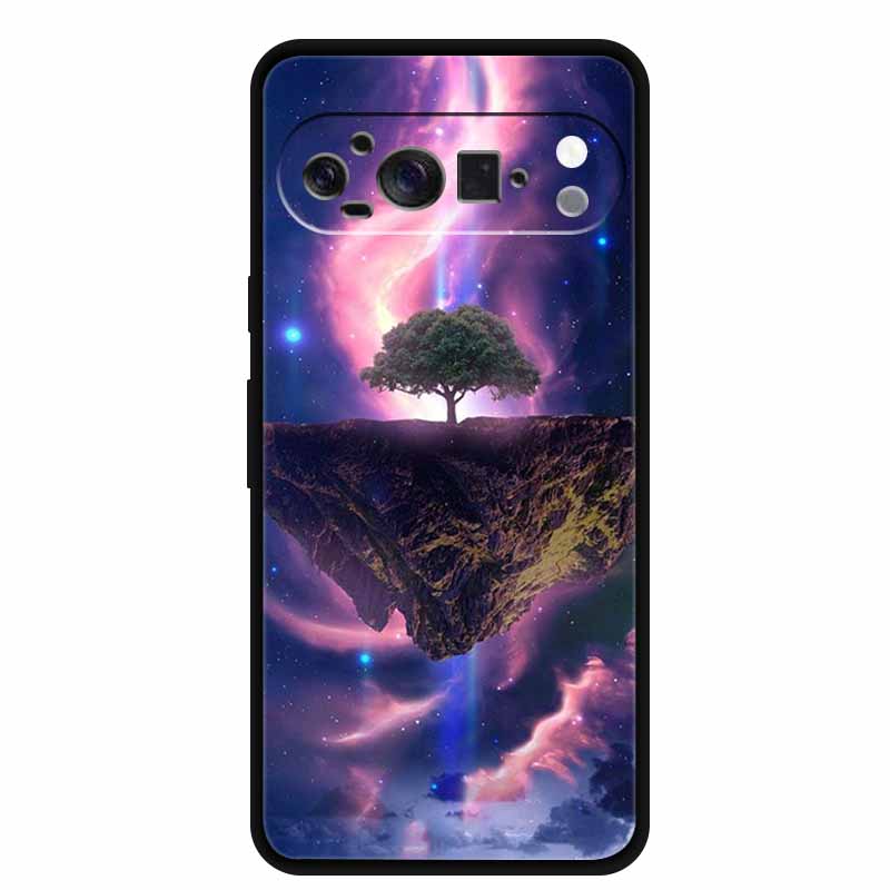 Soft Cover For Google Pixel 10 Pro Case Silicone Gradient Marble Cool Wolf Funda Cover for Google 10 Pro Pixel10 Pro Capa Coque