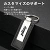 Jimny Dedicated Keychain Car Keyring JIMNY Genuine Leather Jimny JB74W JB64W JB33W Car Key Chain Key Ring Car Key Holder Black [InnoWave]
