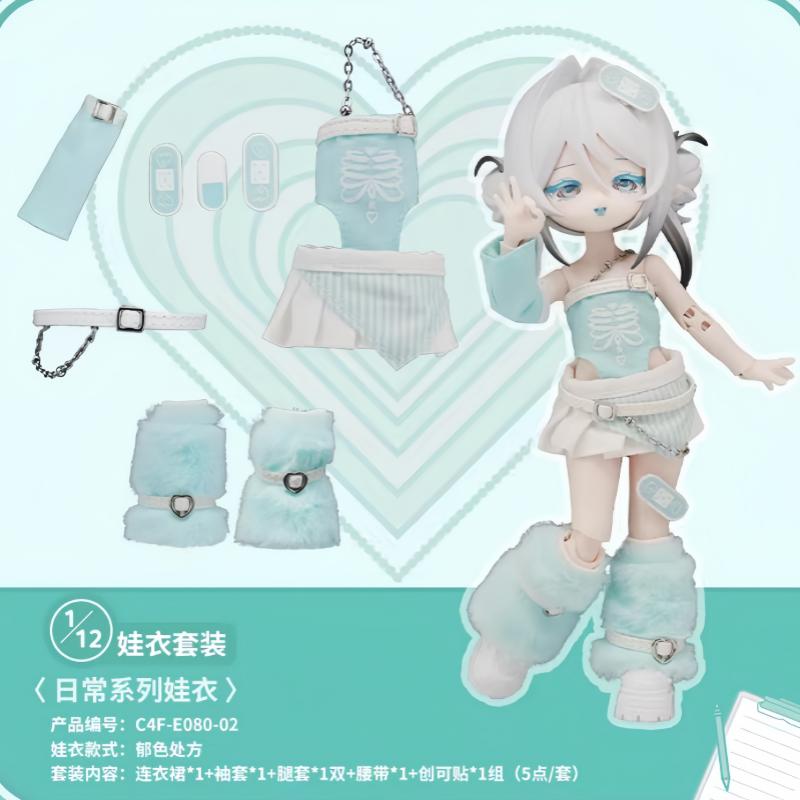 Come4free 1/12 Bjd Clothing Daily Collection Ob11 Doll Toy Clothing Different Styles Exquisite Cute Fashion Set Decorative Gifts