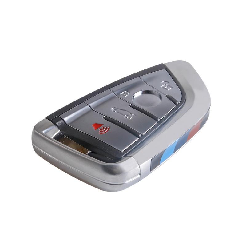 Dudely 4 Button Smart Card Key Shell Insert Blade For Bmw X1 X3 X5 X6 F48 F39 F10 F22 F30 G30 G20 530 525 730 3/5/7 Series