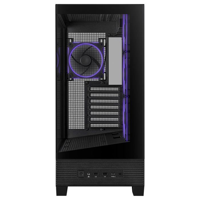 Boîtier PC Asus A31 PLUS TG ARGB - Moyen Tour, Verre Trempé, RGB, Noir, ATX/Micro-ATX/Mini-ITX