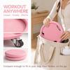 6pcs Silent Wheels Abdominal Exercise Board PP Workout Skateboard Fitness Slider Board  Ab Workout