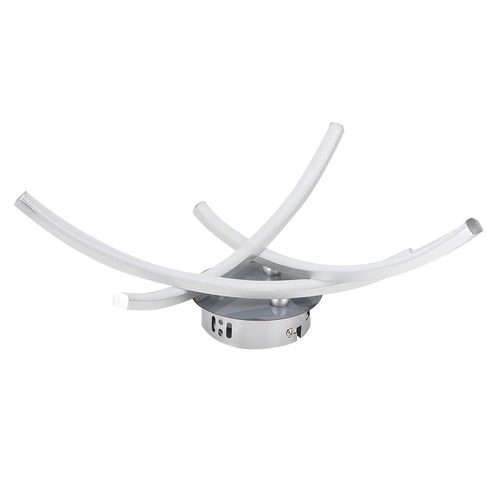 LED Deckenleuchte Lampe für Schlafzimmer Balkon 11W Warmweiß AC85-265V Verchromte Farbe