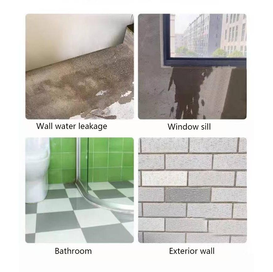 Transparenter Wasserdichter Dichtstoff Mehrzweck-Silikonkitte für Badezimmer Küche Dach Fenster Flexibel Schimmelresistent, Leckabdichtung