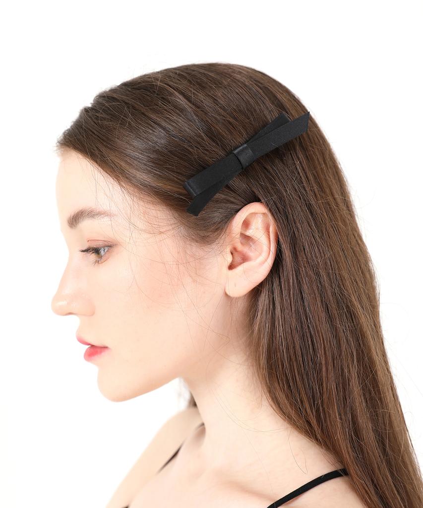 Cattline Lovely Ribbon Hairpin (Black)