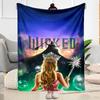 Gothic Style Blanket Comfortable Perfect for Bed Livingroom Sofa for All Seasons Digital Print Suitable for Gifting Relatives and Friends