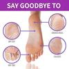Lavender Exfoliating Foot Mask Dead Skin Removing Foot Peel Fast Exfoliation Long Lasting Moisturizing