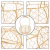 Metal Wire Lantern Basket Wedding Gift Basket Wedding Candy Box