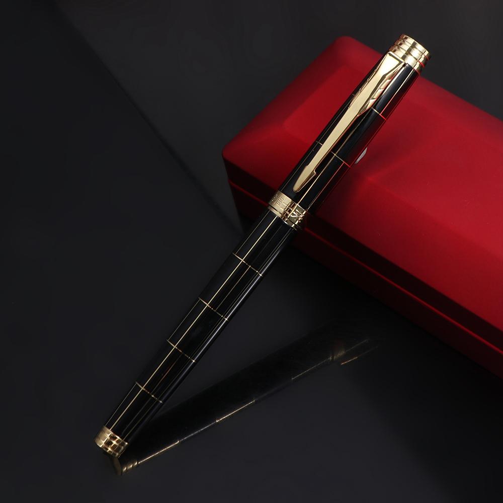 Smooth Writing Writing Ink Pen Calligraphy Pen Metal Fountain Pen Luxury Fountain Pen  Stationery