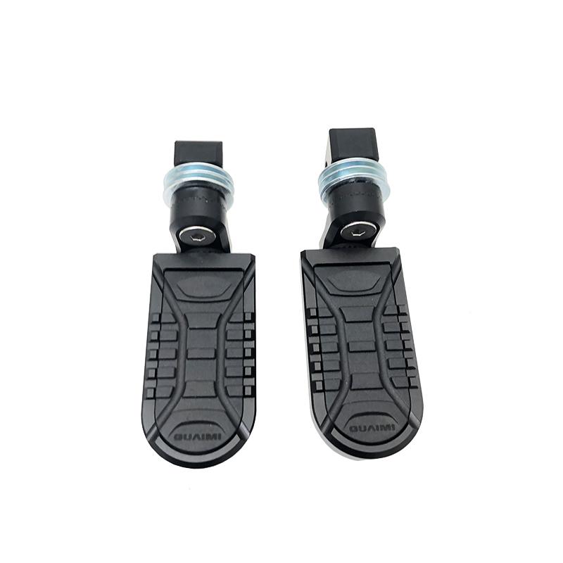 Front&Rear Adjustable Footrest Rotatable Passenger Foot Pegs Rests For BMW R1200GS R1250GS LC ADV R 1250 GS Adventure 2014-2023