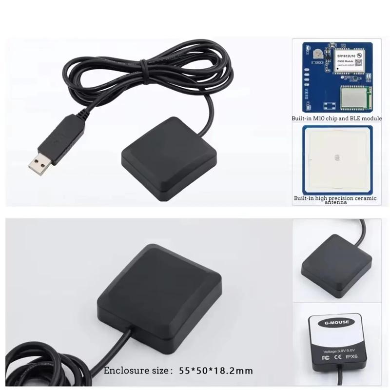 USB Bluetooth GPS Receiver, SR3636LY GPS Module, Car Boat Navigation Receiver, 1Pc Dual-Use Module