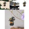 Halloween Cat Pumpkin Car Rearview Mirror Decoration With Acrylic Material For Festive Auto Interior