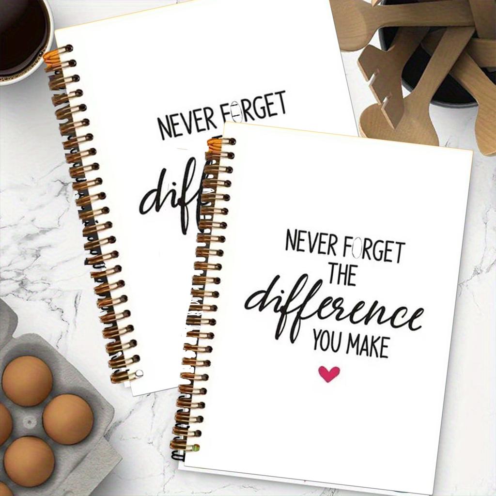 Motivational Spiral Notebook A5 Journal