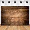 Wood Backdrop for Food Baby Portrait Photography Backdrops White Brown Wooden Board Plank Background for Party Decor Custom