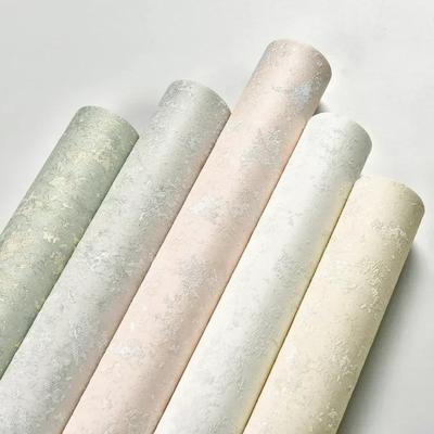 53cm*9m 3D Frosted Solid Color Self-adhesive Wallpaper Living Room Background Wall Wallpapers Waterproof Embossed Wallpaper
