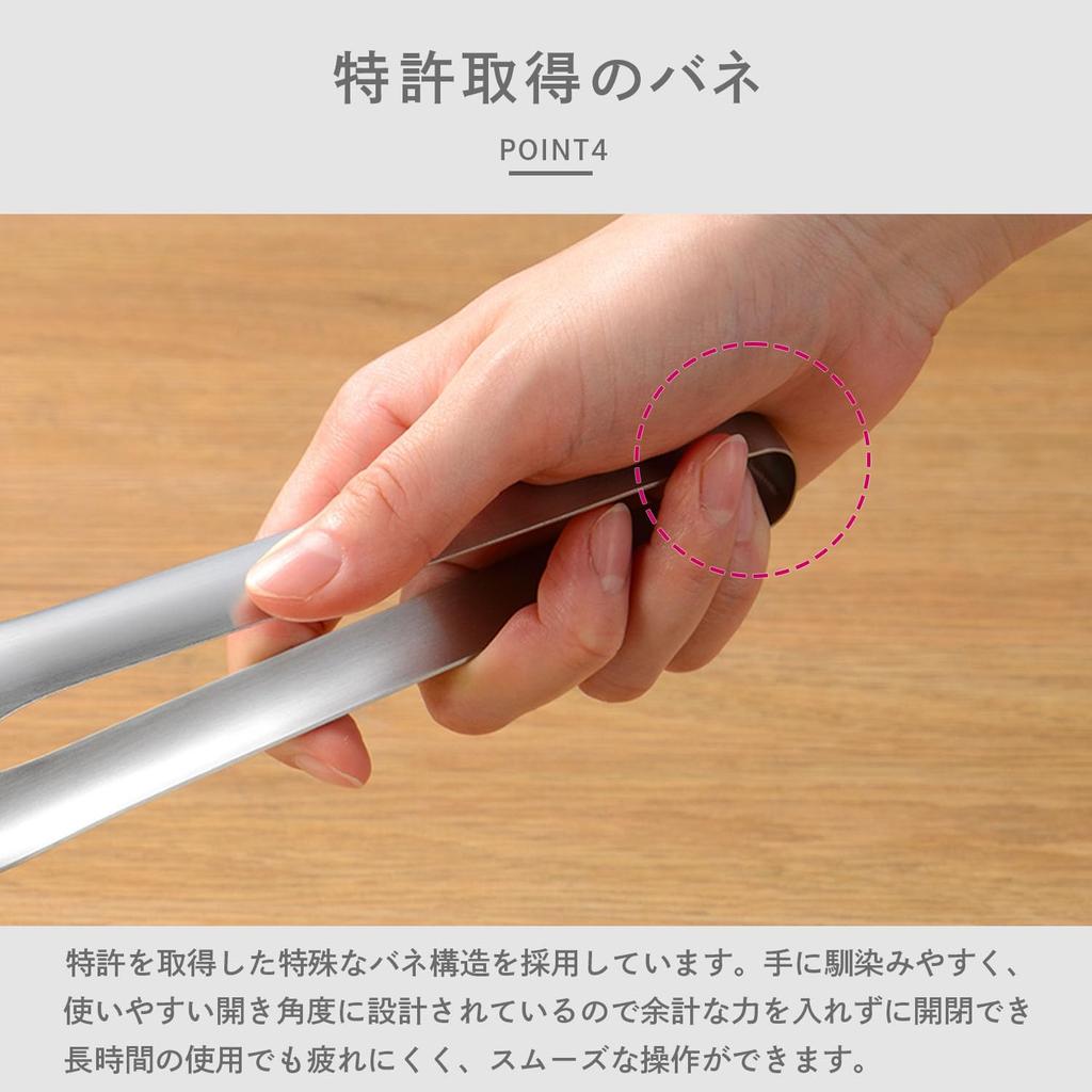Oaks Leye Fluffy Bread Tongs: Uses a patented spring mechanism to pick up toppings on toast without messing them up.