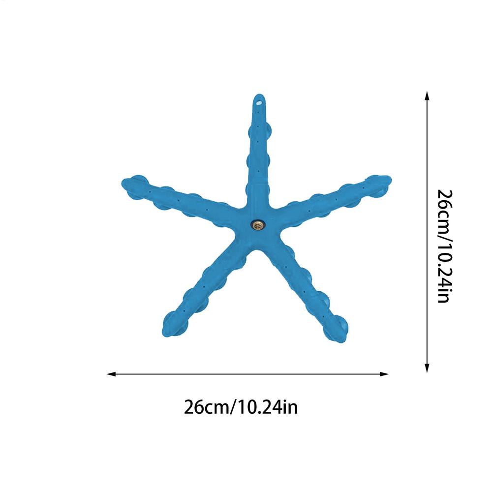 

Octopus SLR Mobile Phone Holder Flexible Tentacle Holder Bendable Suction Cup Desktop Rubber Holder For Live Shooting синій