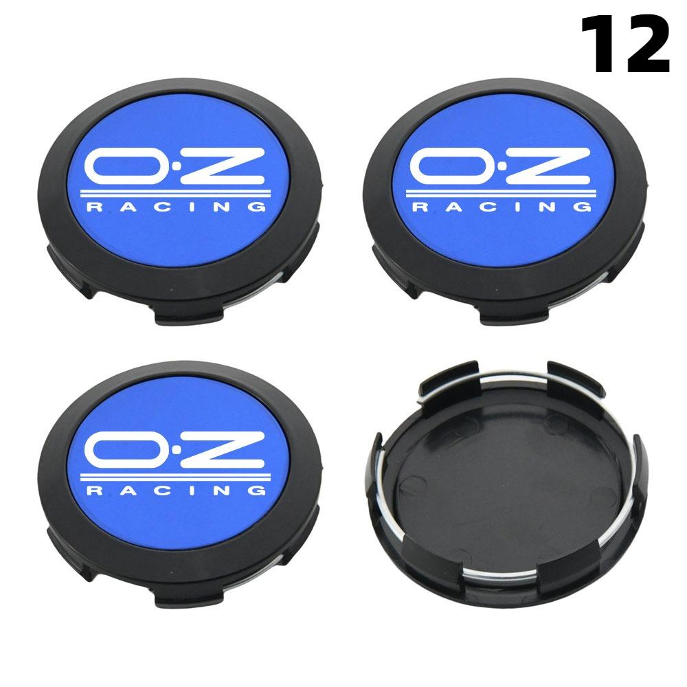 1Set/4PCS 64MM OD / 62MM ID Cap For Rims OZ Logo Wheel Center Cap Sport Car Wheel Cover Hub caps