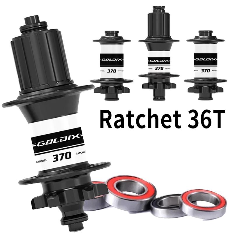 Goldix M370 Boost Cube 32 Holes K7 32-Hole Mtb Thunder Masses Ratchet 36T Cube Pro 7 Noisy Bicycle Mountain Bike Micro Spline