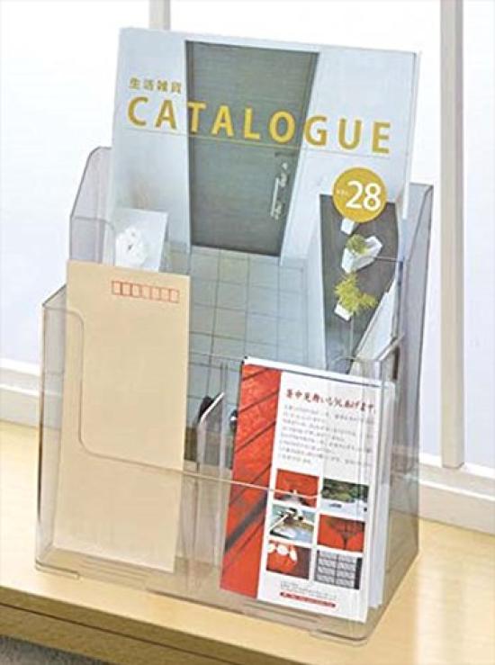 Izumi Kasei 3177 A4 Two-Tier Catalog Stand