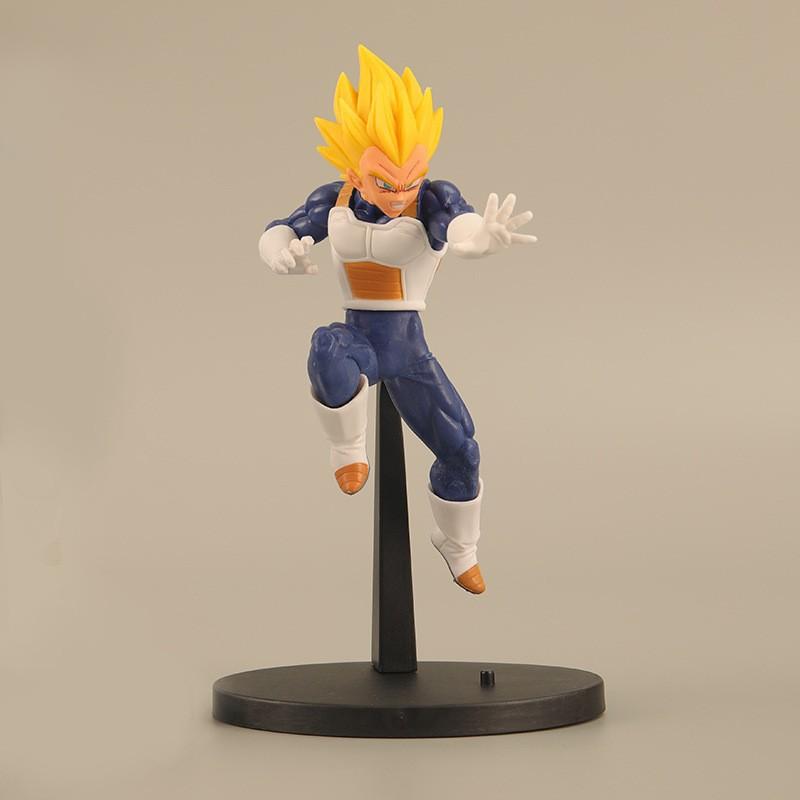 18cm Anime Figure Goku Vegeta Figure Super Saiyan Figurine Statue Model PVC Collection Desktop Action Figure Toy Kid