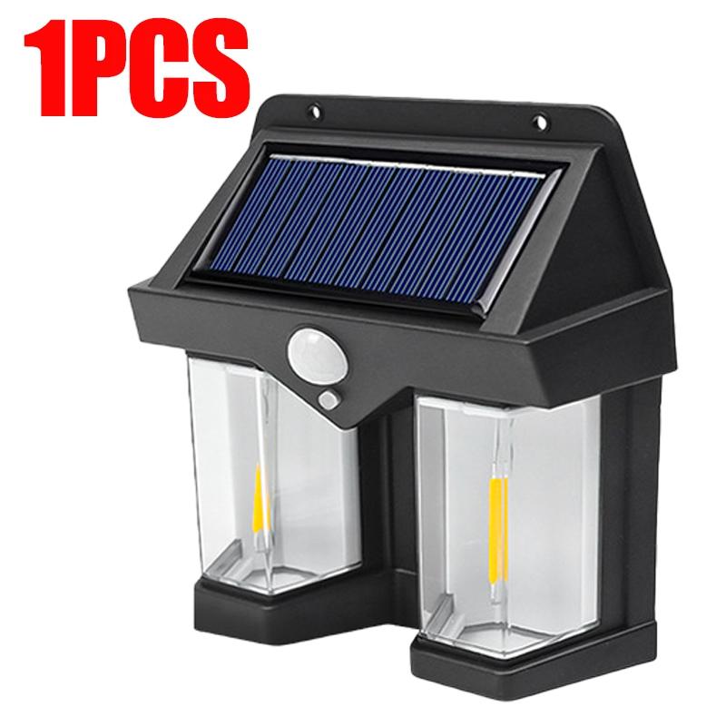 Solar Wolfram Nacht Lampe Intelligente Motion Sensor Wand Lampe 3 Beleuchtung Modi Wasserdichte Hof Garten Dekoration Laterne