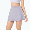 Cross-Border Women's High-Waisted Quick-Dry Sports Skort for Yoga, Fitness, Running, and Dance