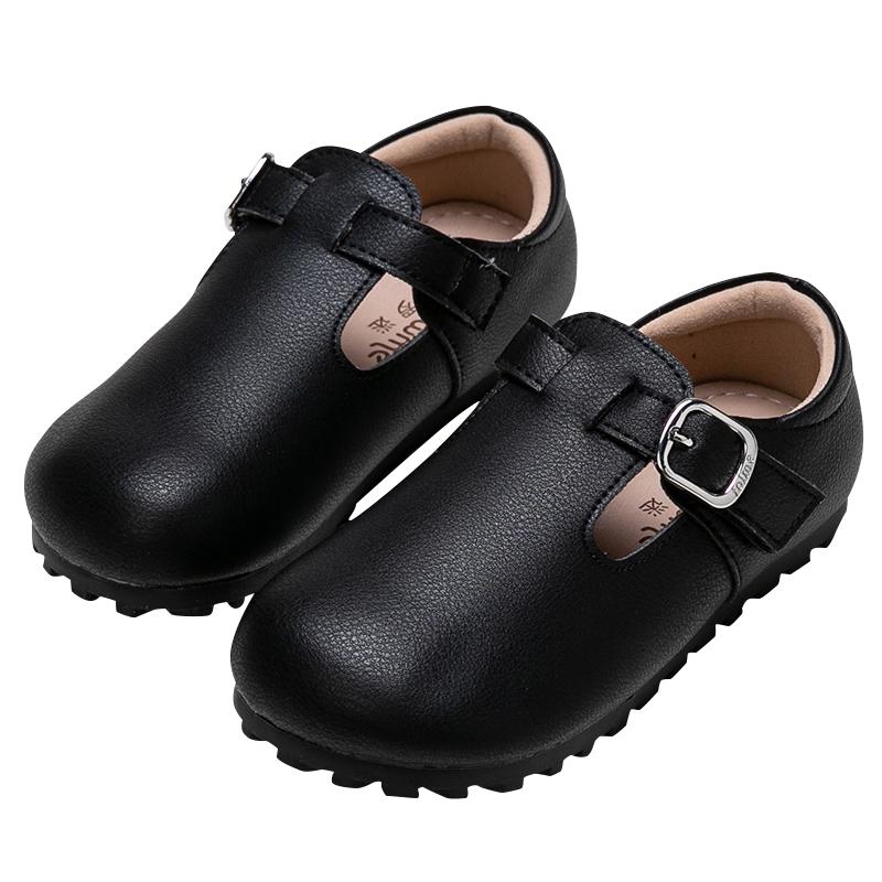 Fuloumi Girls Retro Mary Jane Shoes 31 чёрный