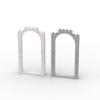 Non-Toxic Moc 1Pcs 33227 Door Frame 1X8X12 Arched Building Block Set Castle House Gate Bricks Part Compatible Particle Toy Children Gifts