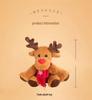 Cross-border Cartoon Reindeer Plush Toy - Christmas Fawn Doll Mascot Gift