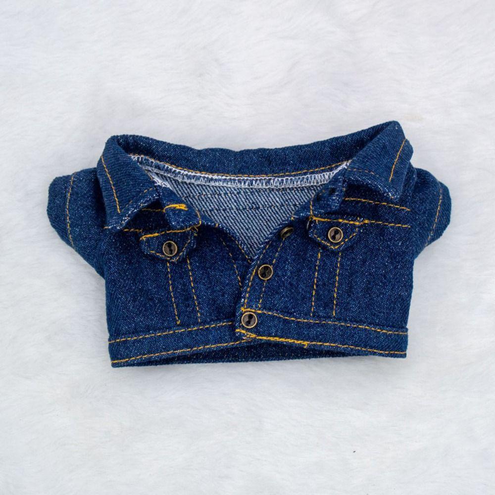 4 Colors Cotton Doll Clothes Casual Wears Doll Coat Tops New 1/12 Dolls Clothes  10cm Cotton Doll