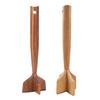 Wooden Meat Masher Potato Crusher Heavy-Duty Mincing Tool for Ground Meat Burgers Vegetables BPA-Free Essential Kitchen Utensil for Home Cooking