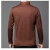 Men S Long Sleeve Polo Shirt Casual Loose Fit Breathable Top For Autumn