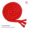 10mm Colored Cotton Rope - 1cm Thick Braided Rope for DIY Crafts, Weaving, Curtain Bundling, and More