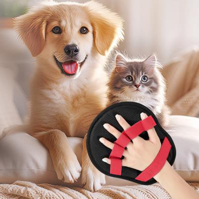 Pet Hair Removal Glove Dogs Electrostatic Reusable Animal Fur Grooming Gloves for Cats Removal Tool