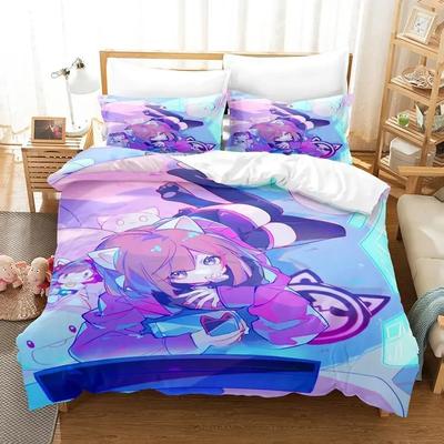 Cytus II Bedding Set Single Twin Full Queen King Size Bed Set Adult Kid Bedroom Duvet Cover Sets 3D Print Anime Bed Sheet Set