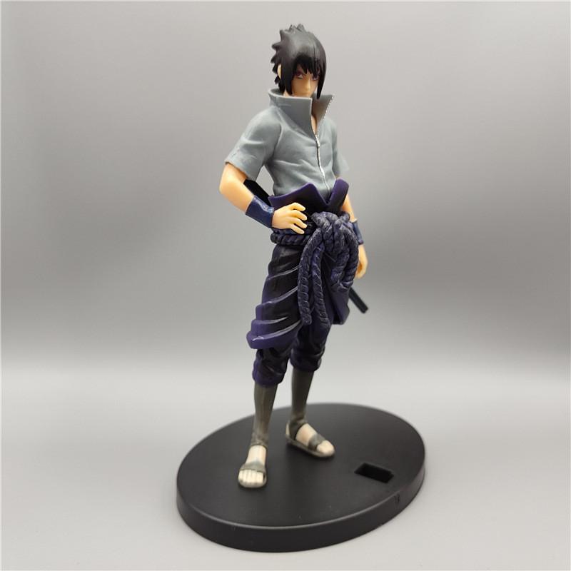 Naruto Anime Series Pvc Action Figures Kakashi Sasuke Desk Toy Collectibles