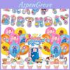 Ms Rachel Birthday Party Decorations Set With Balloons And Flags For Kids Celebration