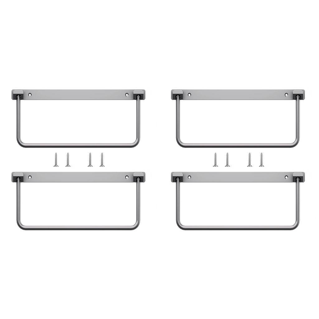 Foldable RV Shoe Rack Aluminium Alloy RV Shoe Rack Camper Shoe Storage 13.1*6*12.2inch4 Pack