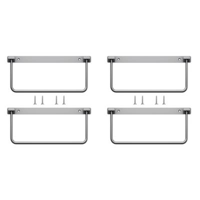 Foldable RV Shoe Rack Aluminium Alloy RV Shoe Rack Camper Shoe Storage 13.1*6*12.2inch4 Pack