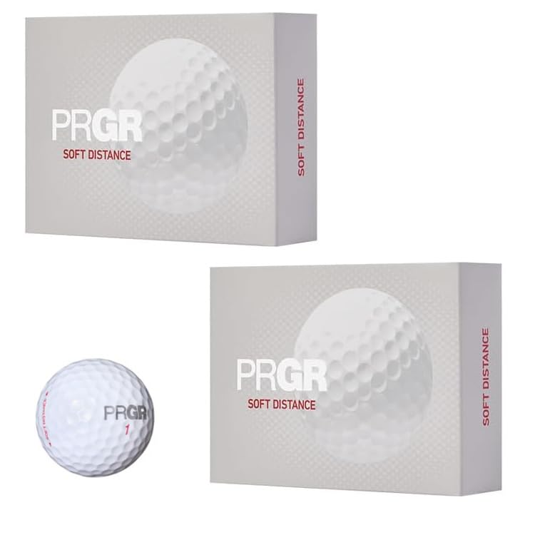 

Дюжина мячей для гольфа PROGEAR Soft Distance x 2 PRGR SOFT DISTANCE [2 комплекта] (12 дюжин) белый