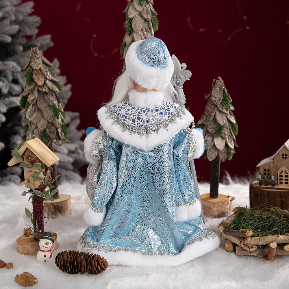 30/40cm Santa Claus Decoration Christmas Tree Ornaments Santa Claus Doll Grandpa and Grandma New Year Home Decoration Happy NewYear