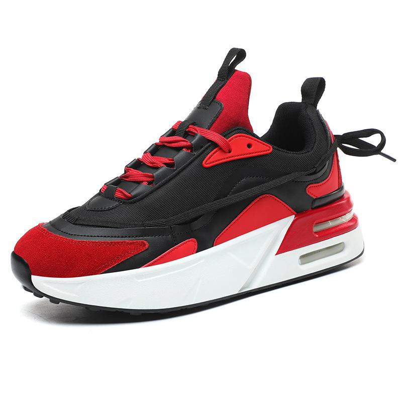 

Large size shoes air cushion bottom air tide mesh casual and lightweight 2024 autumn new thick sole heightening men s shoes 45