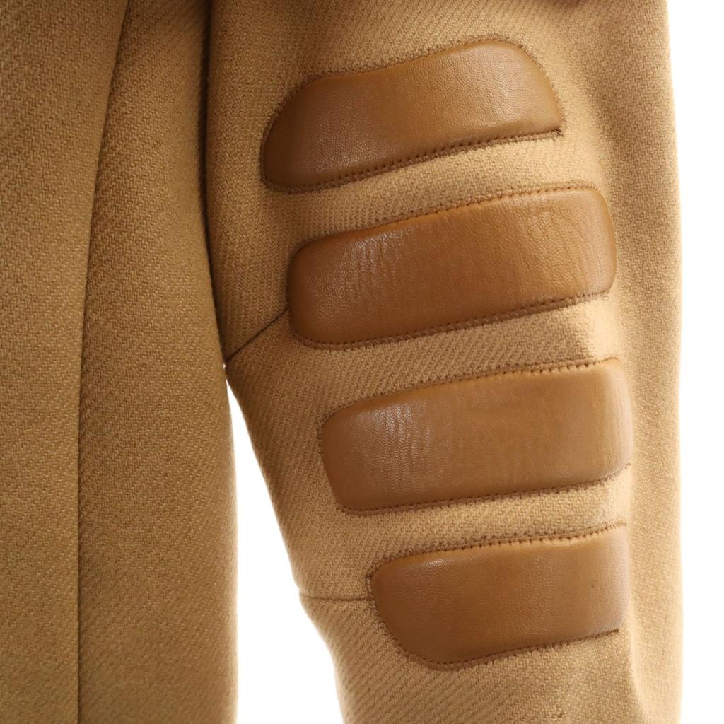 Prada Hergestellt in Italien Wollmantel 38 beige Damen Gebraucht