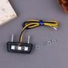 12V Led Light Waterproof Motorcycle License Light Motorcycle License Plate Rear Tail Light Motorcycle License Plate Holder Light