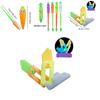 Gravity Carrot Knife With 3d Design Glowing Butterfly Knife Flashy Printed Carrot Knife And Night Light Carrot Knife