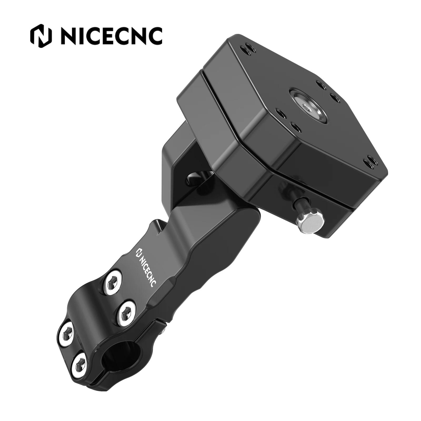 

NICECNC 12MM Rotatable Extension AMPS Bracket For Yamaha Tenere 700 Super Tenere XTZ1200 For BMW R1200 GS and GSA 2014-2018 чорний
